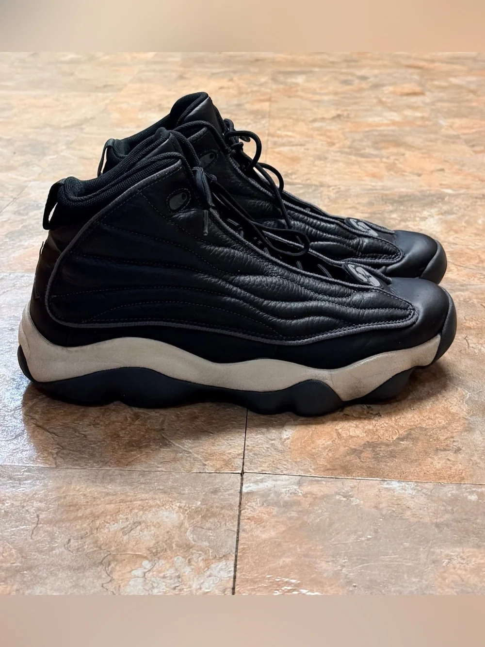 Jordan Pro Strong Black White #DC8418-002 - Mens Size 13 “2021”